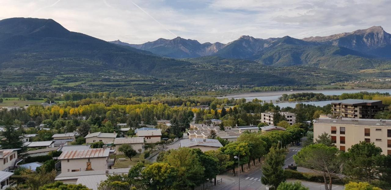 Appartement Plan D'Eau Vue Panoramique Embrun Exterior foto